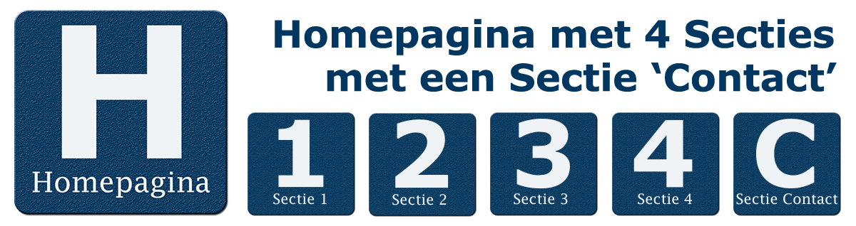 Logo one page plus tekst