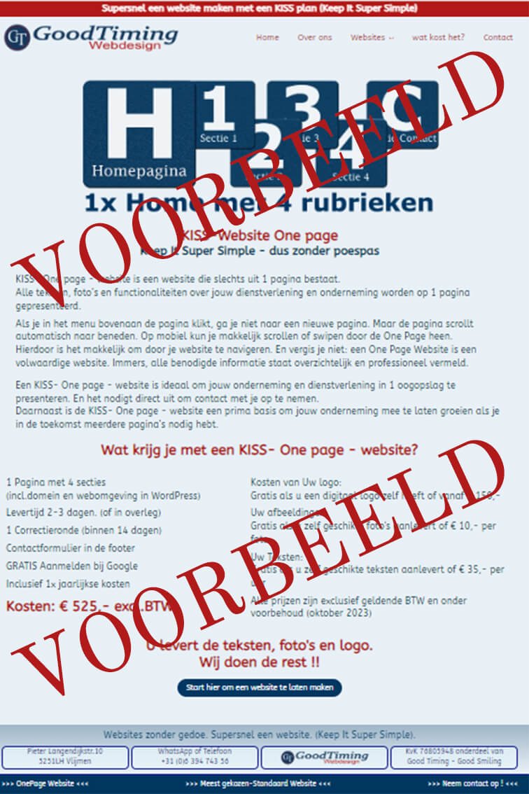 Voorbeeldpagina 2 (P2)